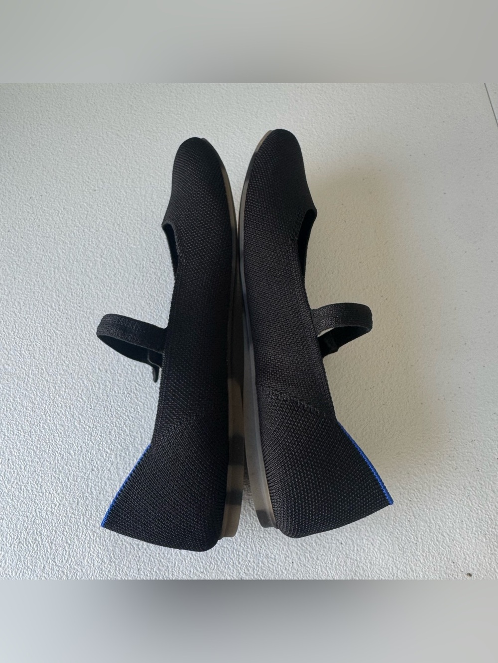 Rothy's The Square Mary Jane Washable Flats Black Size 7 - Picture 5 of 10
